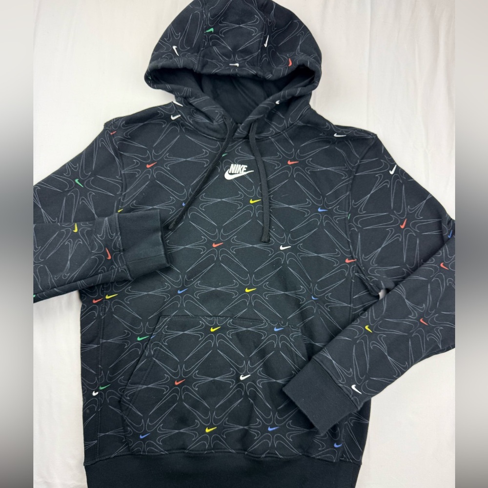 Nike boys Multicolor Patterned Hoodie sweatshirt
